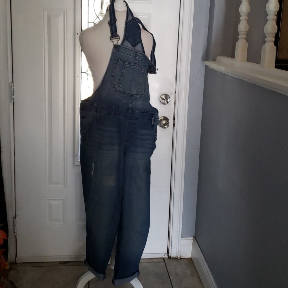 Denim overalls Xl 16-18